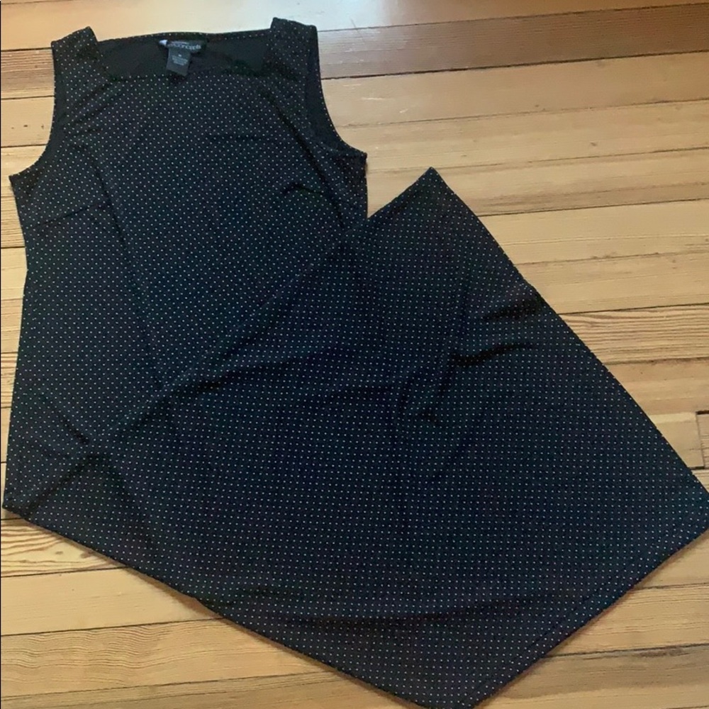 Petite Concepts long black dress